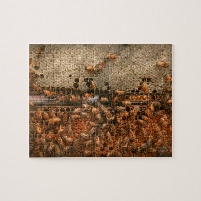 Puzzle Apiario - Abejas - Dulce éxito (Horizontal)