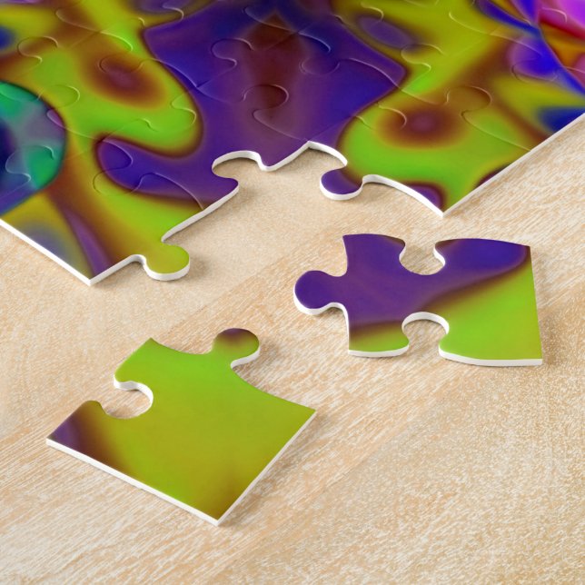 Puzzle Apófisis Kaleidoscope Arte Fractal - II (Lado)