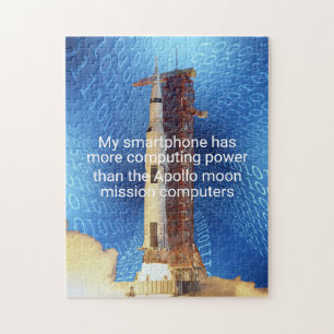Puzzle Apollo 11 Computing Power