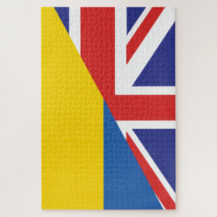 Puzzle Apoyo británico hacia el Sherpa Blanket de Ucrania