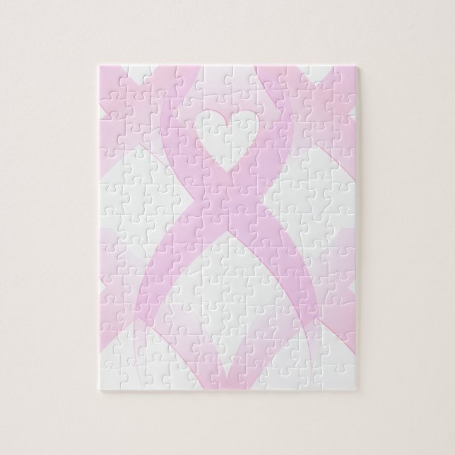 Puzzle Apoyo, Conciencia sobre el cáncer de mama_ (Vertical)