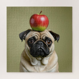 Puzzle Apple Pug