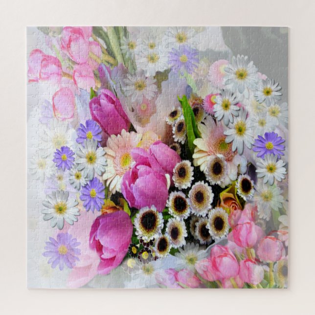 Puzzle April Bouquet (Vertical)