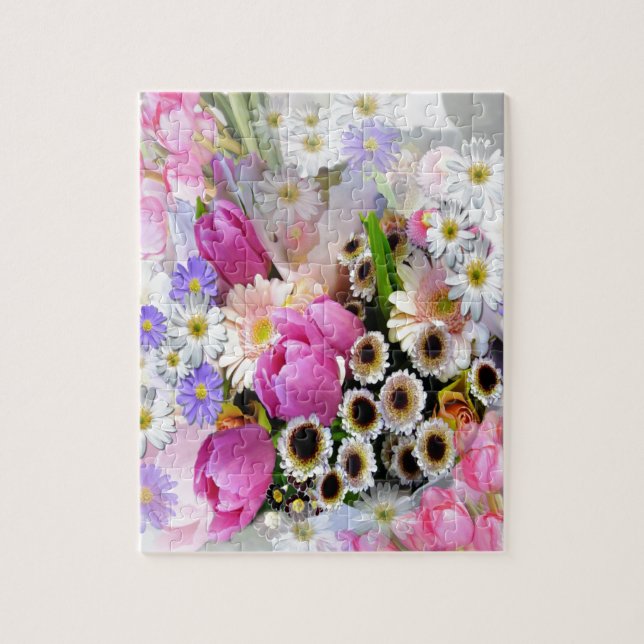 Puzzle April Bouquet (Vertical)