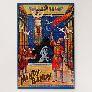 Puzzle aproximadamente 1920 poster mago Handy-Bandy