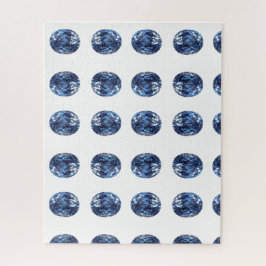 Puzzle Aquamarine Gemstone Sky Blue
