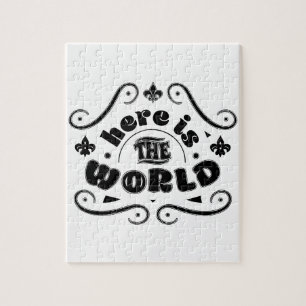 Puzzle Aquí está el mundo