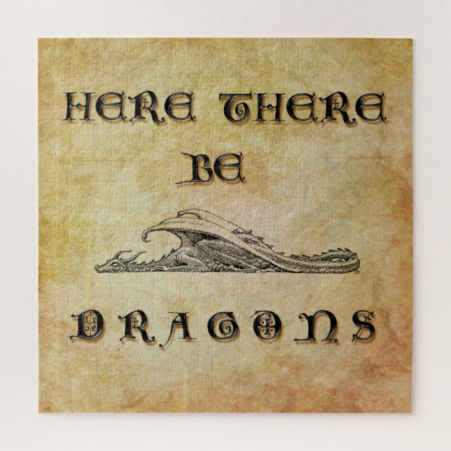 Puzzle Aquí Hay Dragones (Vertical)