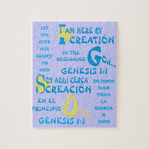 Puzzle Aquí Por Creación© - Esp & Eng