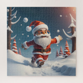 Puzzle Aquí viene Santa