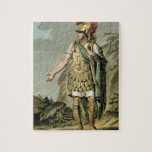 Puzzle Aquiles en la armadura, traje para 'Iphigenia en
