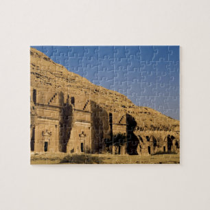 Puzzle Arabia Saudita, sitio de Madain Saleh, antiguo 2