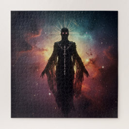 Puzzle Araña y oscuro soberano que supervisa el universo