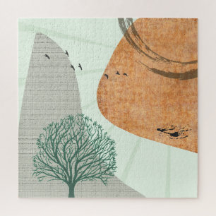 Puzzle Árbol Boho