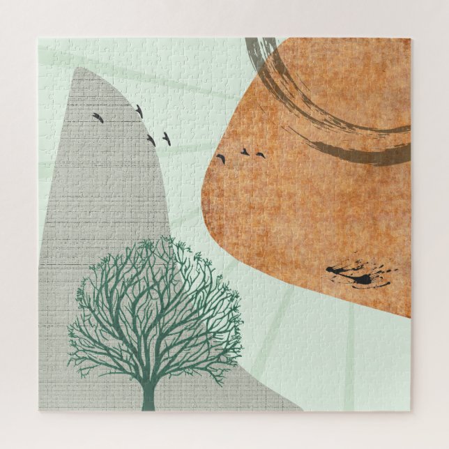 Puzzle Árbol Boho (Vertical)