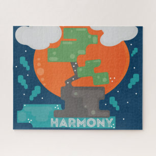 Puzzle Árbol Bonsái Harmony Pixel Gamer