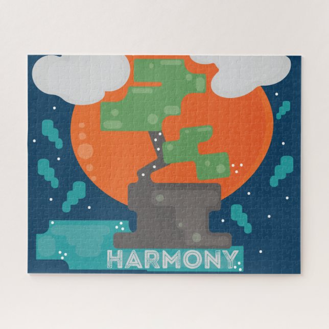 Puzzle Árbol Bonsái Harmony Pixel Gamer (Horizontal)