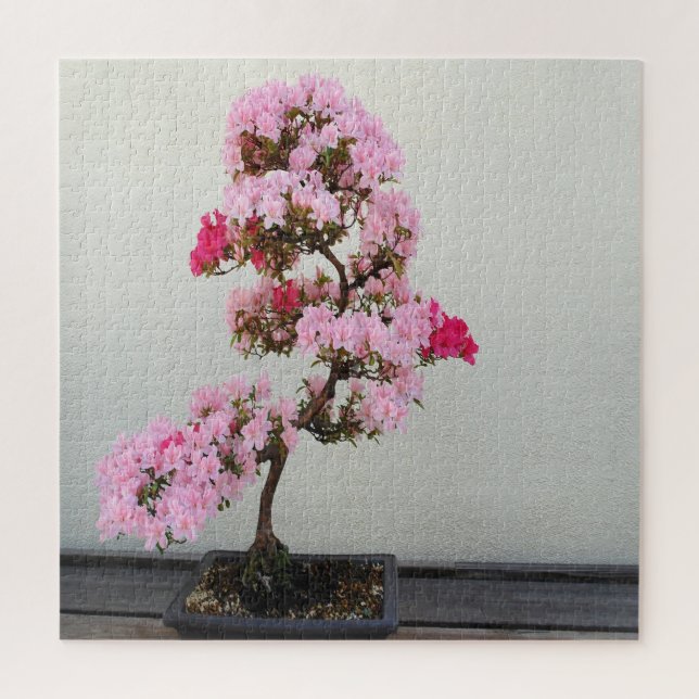 Puzzle Árbol Bonsai Rosa (Vertical)