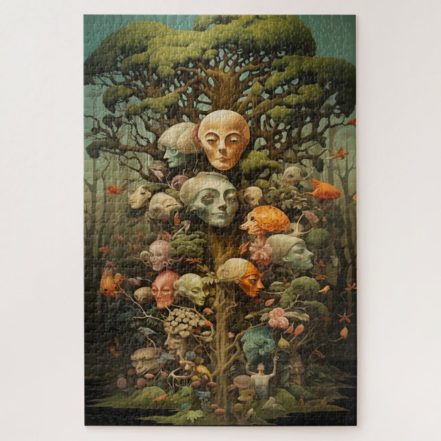 Puzzle Árbol de Cabezas (Vertical)