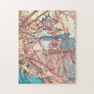 Puzzle Árbol de cereza del castillo Yoshida Hirosaki Jap