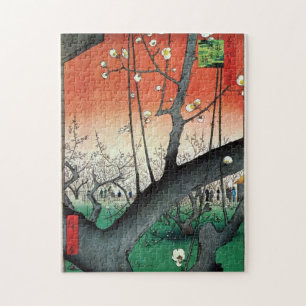 Puzzle Árbol de ciruelas, Hiroshige
