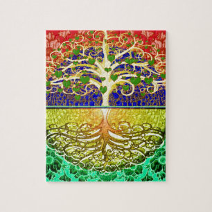 Puzzle Árbol de Corazón de Vida