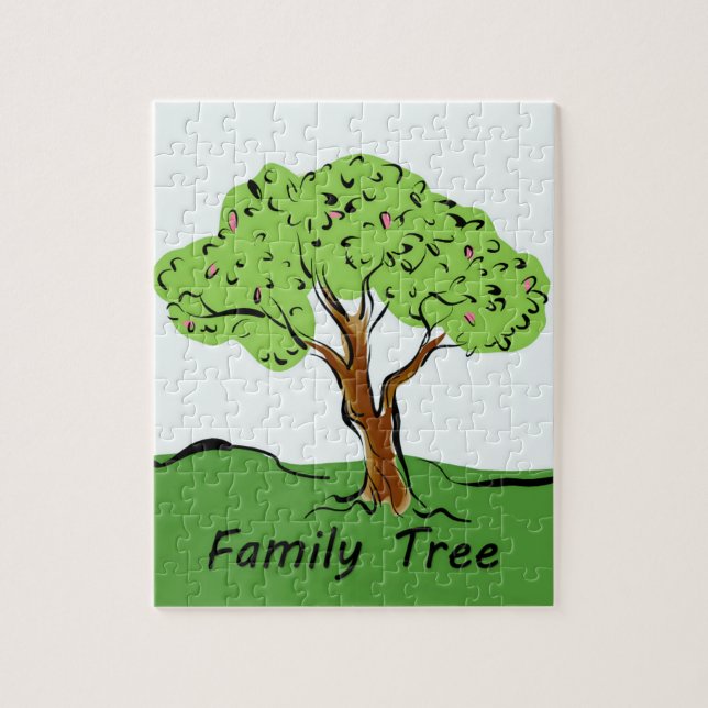 Puzzle Árbol de familia (Vertical)