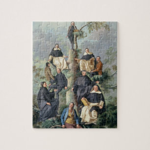 Puzzle Árbol de familia de la familia de Sammartin, 1787