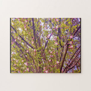 PUZZLE ÁRBOL DE FLOR DE MANZANA