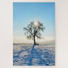 Puzzle Árbol de invierno   -     -