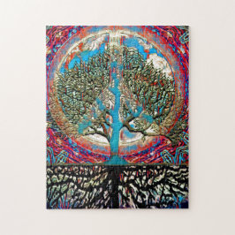 Puzzle Árbol de la Vida de la Paz Mundial