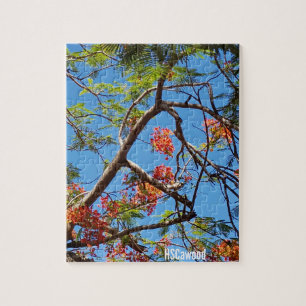 Puzzle Árbol de llama