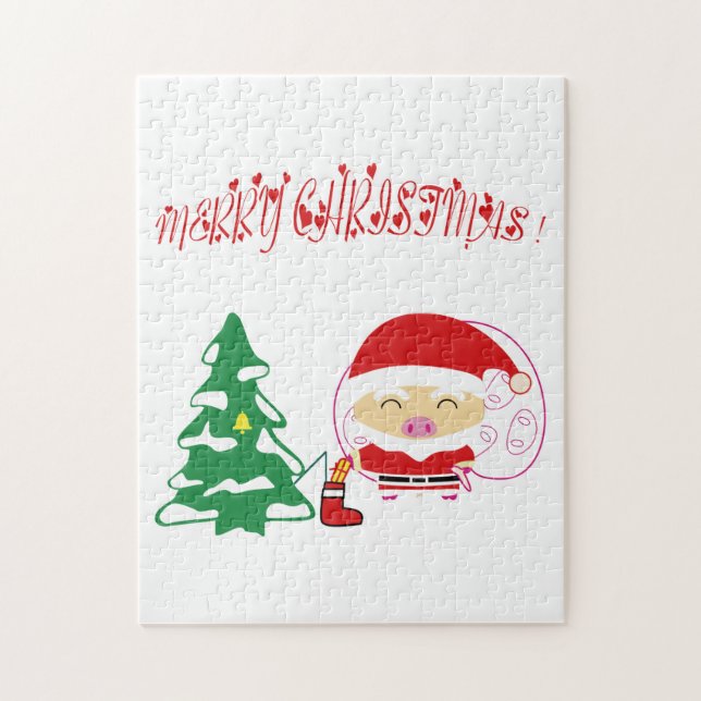 Puzzle árbol de Navidad (Vertical)