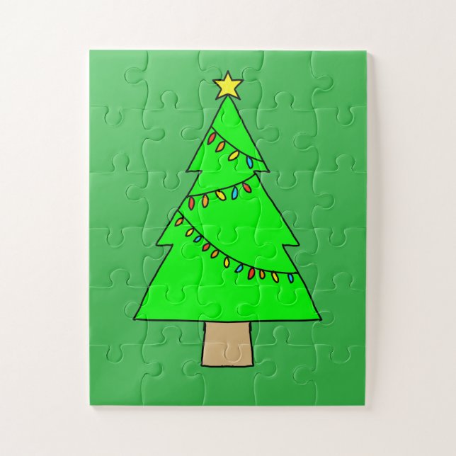 Puzzle Árbol de Navidad (Vertical)