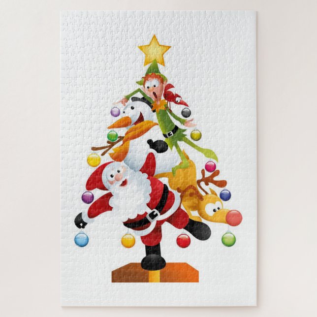 Puzzle Árbol de navidad (Vertical)