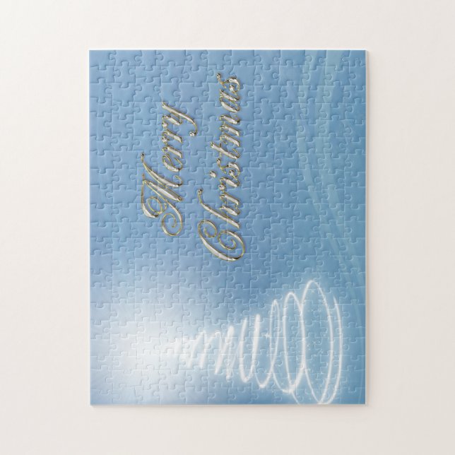 Puzzle Árbol de Navidad abstracto (Vertical)