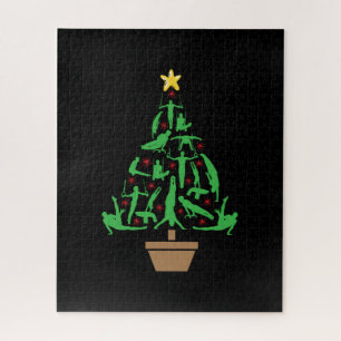 Puzzle Árbol de navidad de gimnasia masculina