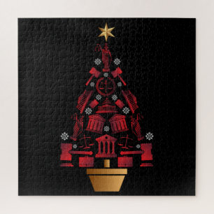 Puzzle Árbol de Navidad del abogado