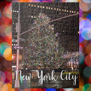 Puzzle Árbol de Navidad del Rockefeller Center de la ciud