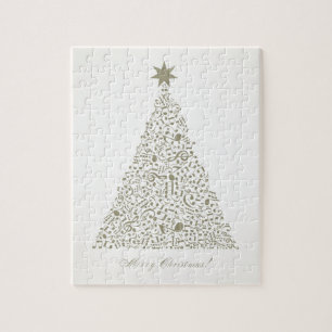 Puzzle Árbol de navidad musical