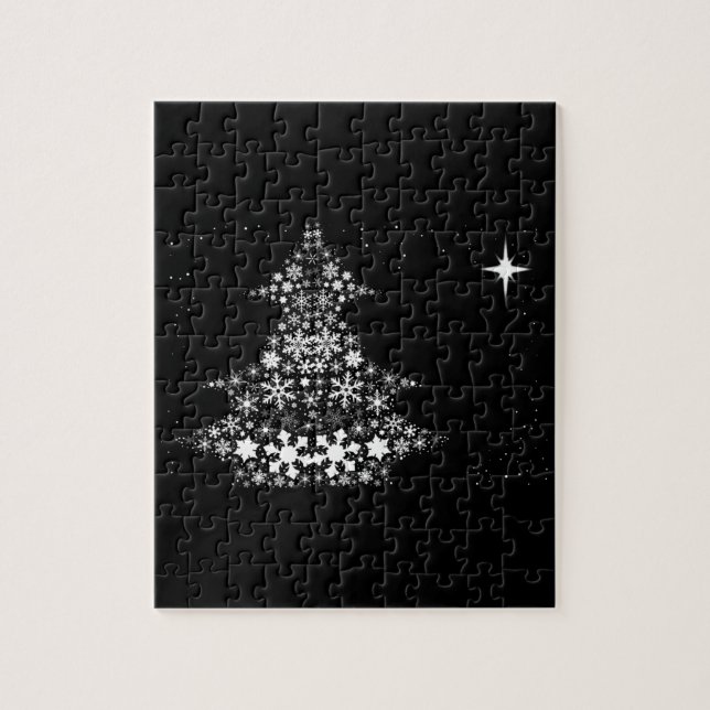 Puzzle Árbol de Navidad Snowflake (Vertical)