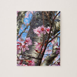 Puzzle árbol de primavera