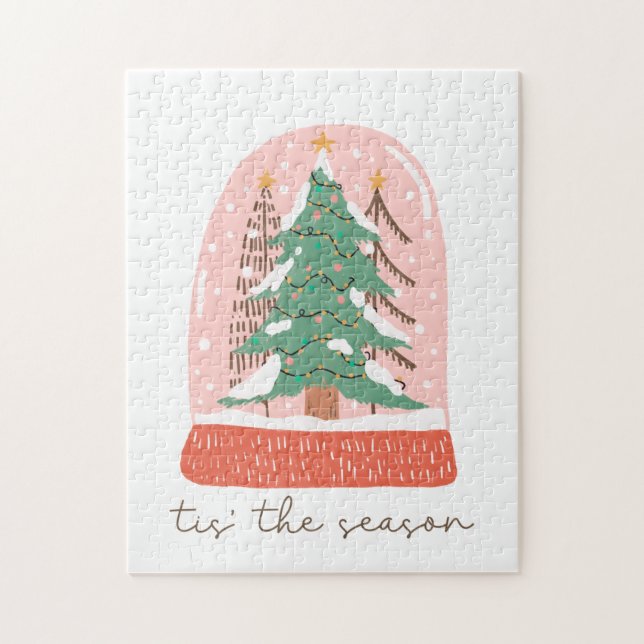 Puzzle Árbol de regalo de Navidad Esta temporada (Vertical)