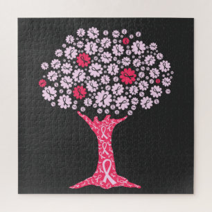 Puzzle Árbol de sensibilización sobre el cáncer de mama