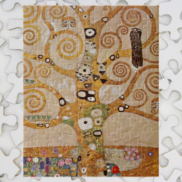 Puzzle Árbol de vida de Gustav Klimt, Art Nouveau estiliz
