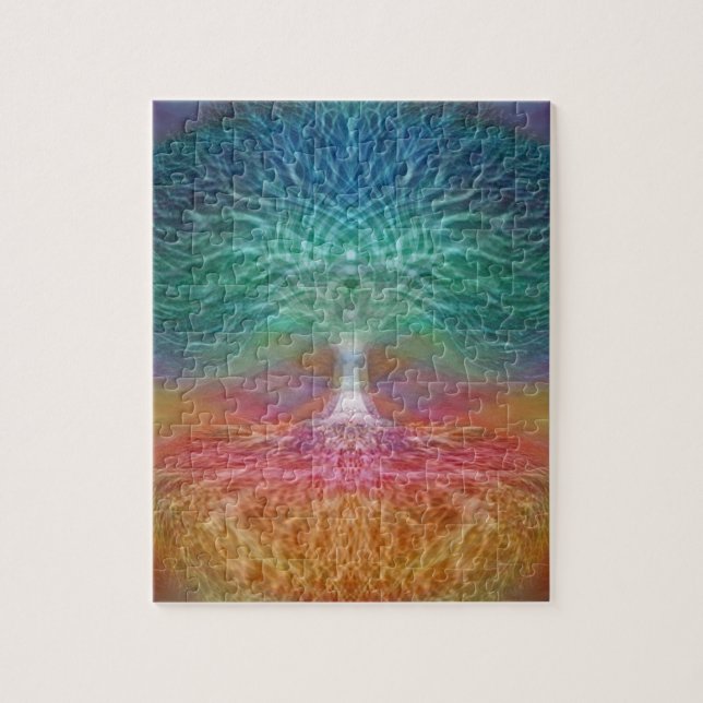 Puzzle Árbol de vida Paz de mente (Vertical)