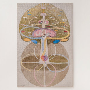 Puzzle Árbol del Conocimiento No. 1   Hilma af Klint  