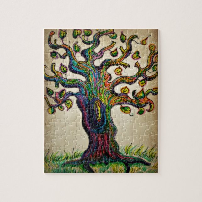 Puzzle Árbol del Hippie (Vertical)