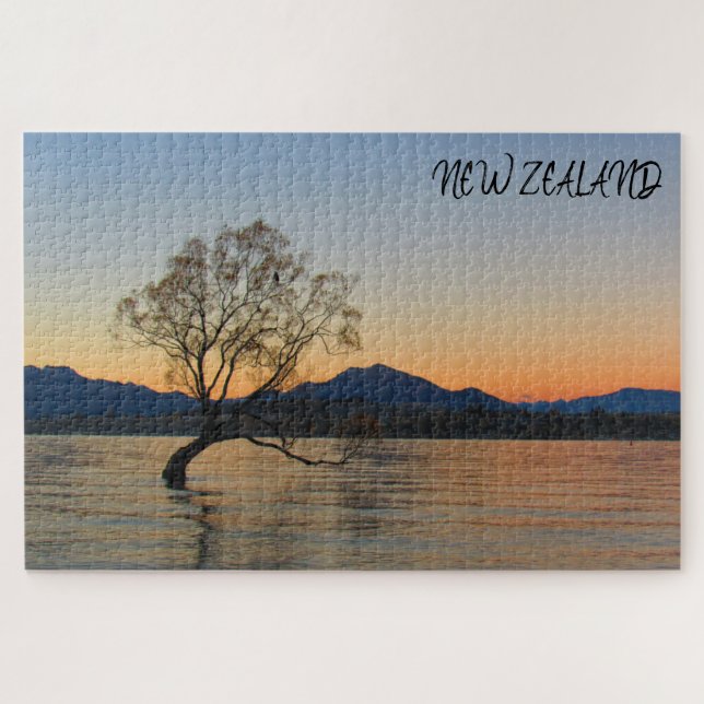 Puzzle árbol del sol de wanaka (Horizontal)