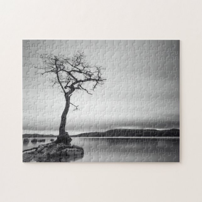 Puzzle Árbol desnudo solo (Horizontal)